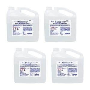 アルコール77％ 製剤a 16L 【4リットル×4個】 業務用 日本製 BY ROLAND アルコール消毒液 アルコール除菌 詰替え用 消毒用 除菌液 大容量｜満足良品 Yahoo!店