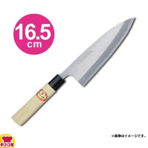 青木刃物 堺孝行 霞研 出刃 16.5cm 06036（名入れ無料）（、代引OK）