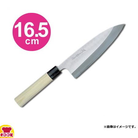 青木刃物 堺孝行 改良霞研 出刃 16.5cm 07036（名入れ無料）（送料無料、代引OK）