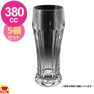 380cc ビアグラス クリア トライタン製 5個セット（送料無料、代引不可）｜cookcook