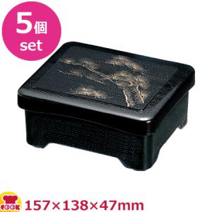 福井クラフト テイクアウト 象足丼重 黒に松 内黒 蓋親セット