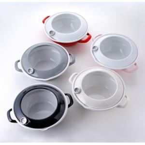 富士ホーロー 天ぷら鍋 温度計付き 24cm ...の詳細画像2