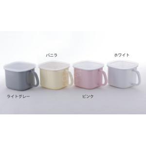 富士ホーロー 味噌ポット ライトグレー バニラ...の詳細画像5