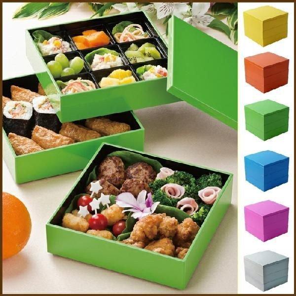 パーティボックス 180 party box 3段 中子9個付き ゴムバンド付き 福井クラフト イエ...