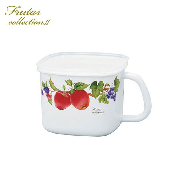 富士ホーロー 味噌ポット ホーロー 1.5L FTC-KP フルータスコレクション　みそポット 味噌...