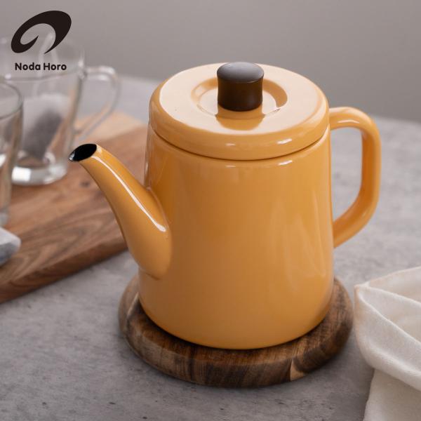 野田琺瑯 ポトル 1.5L ガス火 IH対応 ホーロー ケトル