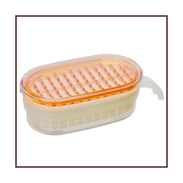 鬼おろし付き大根おろし器　フタ・スノコ付きセット