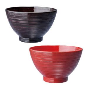 中西工芸 汁椀 刷毛目 曙 根来 電子レンジ 食洗機対応　食器 お椀 みそ汁