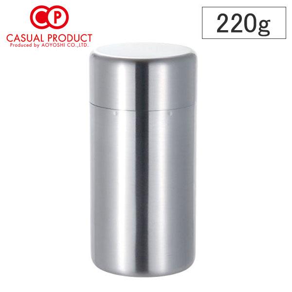 CASUAL PRODUCT ステンレス お茶缶 つや消し 220g