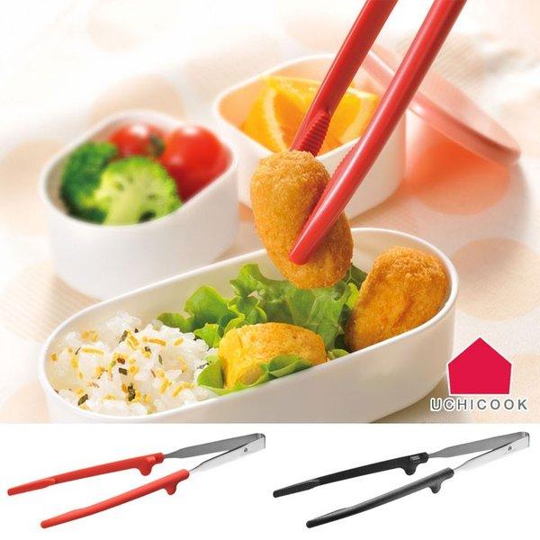 オークス ワンクリック菜箸 UCS7 レッド ブラック ウチクック　調理 キッチンツール