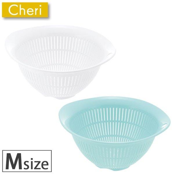 Cheri シェリー ザル M ホワイト ミントブルー 16932-2 16933-9 リッチェル ...