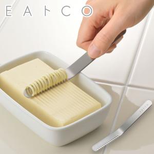 ヨシカワ EAトCO ヌル バターナイフ イイトコ Nulu butter knife AS0035　バターカッター バターナイフ カトラリー ステンレス キッチン小物｜cooking-clocca