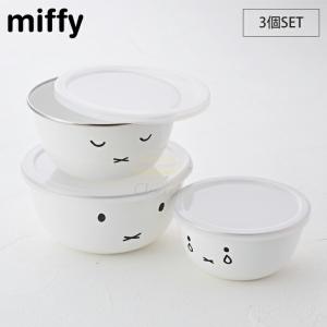 富士ホーロー ミッフィー MFF-3MB 3点セット 保存容器