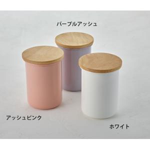 富士ホーロー 木蓋 キャニスター ホーロー 8...の詳細画像2