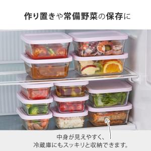 グラスロック イージーオープン スクエア 耐熱...の詳細画像4