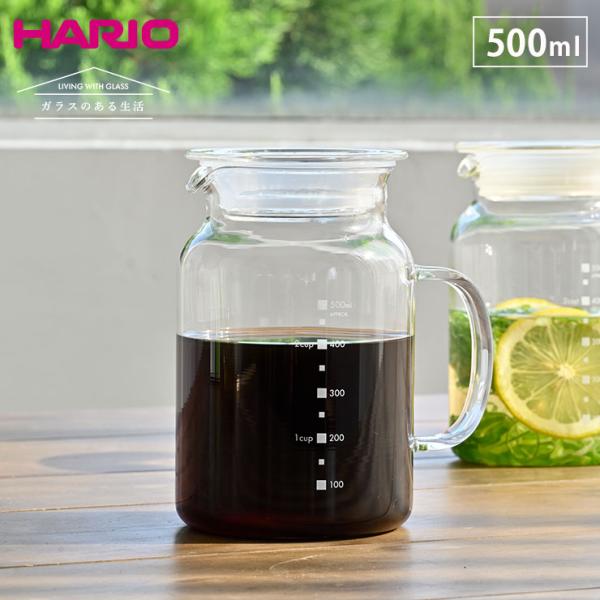 ハリオ ガラスのある生活 ガラスのたれ・ソースポット クリア 500ml HARIO GTP-500...