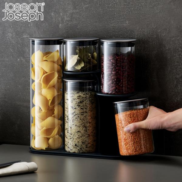 ジョセフジョセフ ポディウム 100 ガラスストレージ 5ピースセット 95035 Joseph J...
