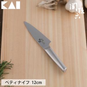 関孫六 10000ST ペティーナイフ 120mm オールステンレス 貝印 KAI AB5296　包丁 ステンレス 両刃 ペティ 小さい 日本製｜cooking-clocca