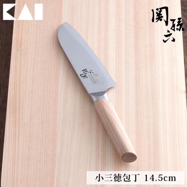 関孫六 10000CL 小三徳包丁 145mm AE5253 貝印 kai　包丁 ステンレス 両刃 ...