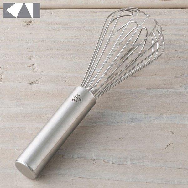 貝印 セレクト100 ドレッシングウィスク 000DH3118　泡だて器 ミニ ステンレス kai ...