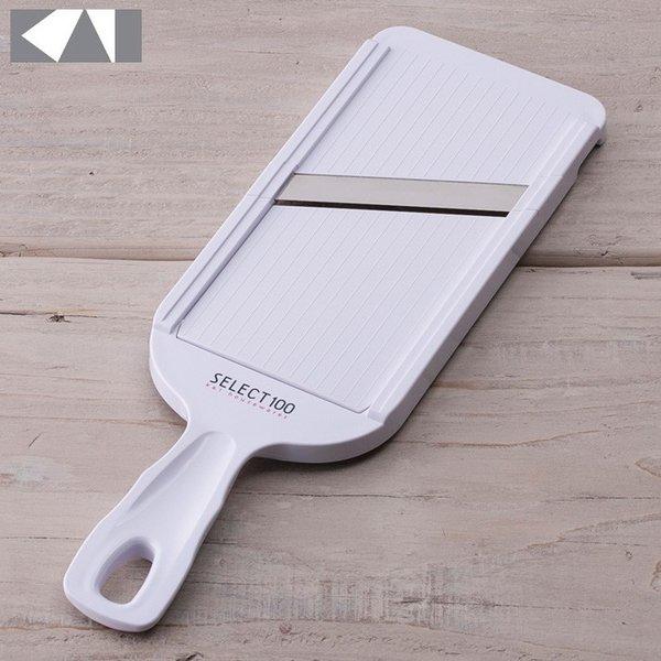 貝印 セレクト100 スライサー 厚み調整機能付き　キッチンツール 調理器具　メール便 送料無料