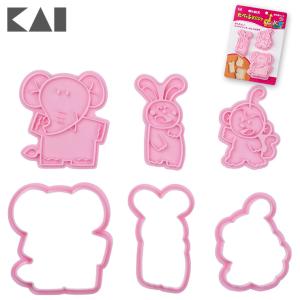 たべっ子どうぶつ クッキー抜き型セット ぞうさん・うさぎさん・さるさん