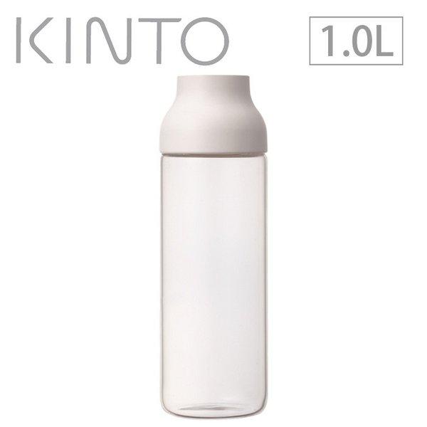 キントー CAPSULE カプセル ウォーターカラフェ 1.0L ホワイト KINTO 22971