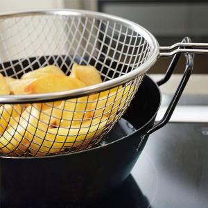 ラバーゼ 鉄 揚げ鍋 セット 22cm LB-...の詳細画像2