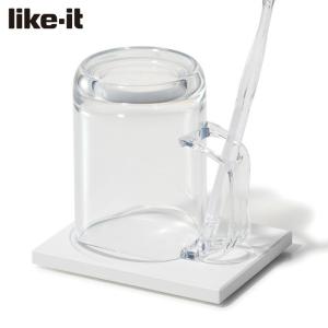 like-it ライクイット マグ & トレー 水が切れる スタンドマグ ＆ さらりと乾く珪藻土トレー Mug&Tray