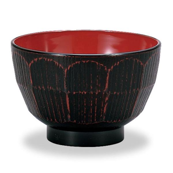 レンジシリーズ レンジはつり汁椀 曙 M14706-3 ミタニ 漆器 食器 キッチン用品 電子レンジ...