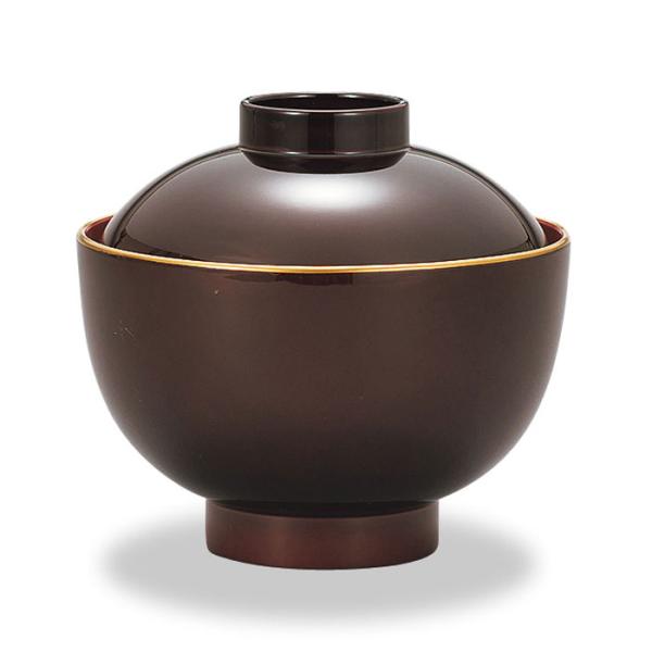 レンジシリーズ レンジ3.8吸物椀 溜渕金 M15268-5 ミタニ 漆器 食器 汁椀 キッチン用品...