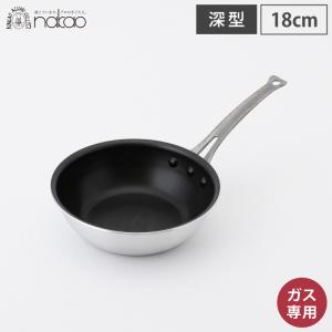 Kingflon フライパン 24cm IH対応 キングフロン フライパン 浅型 24cm IH対応 ステンレスハンドル 中尾