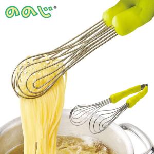 ののじ パクハグパスタトング グリーン PPT-01G　調理ツール 揚げ物 トング パスタ｜cooking-clocca