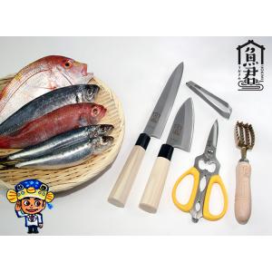 さかなクン 魚君 出刃包丁13.5cm SKC...の詳細画像1