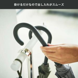 山崎実業 スマート ハンギングかさたて ホワイ...の詳細画像2