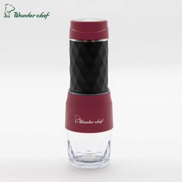 ワンダーシェフ ポータブルエスプレッソメーカー コーヒー粉専用 レッド XTCB12（RD） 　コー...