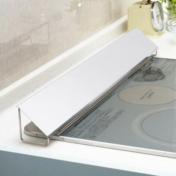 ヨシカワ ステンレス 排気口カバー 68cm RK-521　排気口 カバー ガード コンロ奥カバー