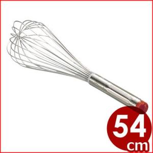 泡立て器 シルバーカラー ＃18 54cm 18-8ステンレス