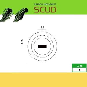 SCUD LB-360 レバースイッチノブ オ...の詳細画像1