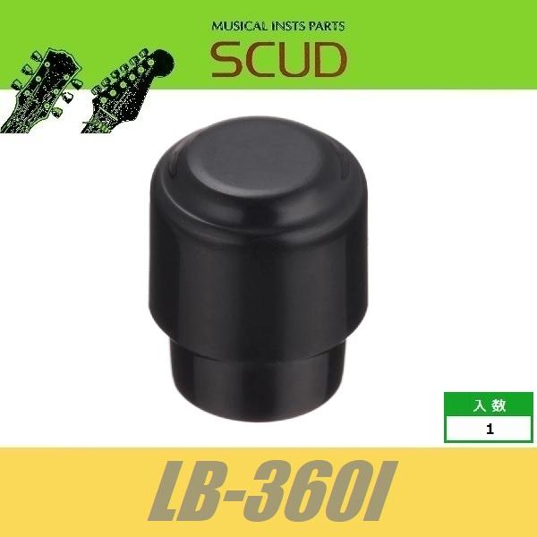 SCUD LB-360I　レバースイッチノブ　オールドTLタイプ　インチ　ブラック　丸　ラウンド　テ...