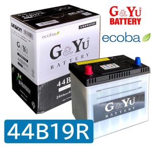 ecoba充電制御車対応バッテリーecb-44B19R G＆Yu バッテリー ジー＆ユー 44B19R