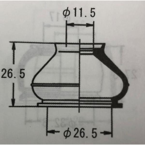 ジムニー JA71V JA71C 8511-9002 タイロッドエンドブーツ タイロッドエンドカーバ...