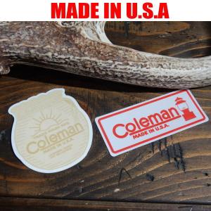 Coleman コールマン キャンプ アウトドア 雑貨 自動車 シール