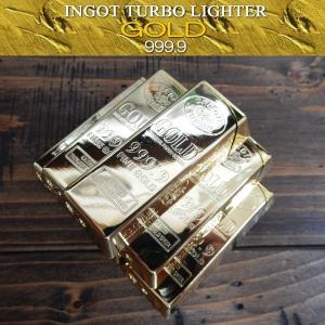 インゴット ターボライター Type6 GOLD ゴールド 金の延棒