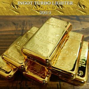 インゴット ターボライター Type5 GOLD ゴールド 金の延棒
