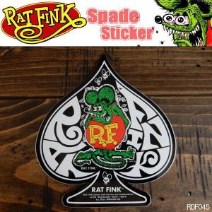 Rat Fink ラットフィンク シール sticker ステッカー Spade デカール スペード RDF045
