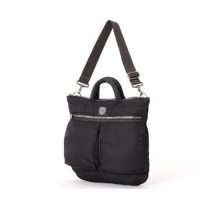 ポータークラシック ヘルメットバッグ/S/ブラ...の詳細画像5