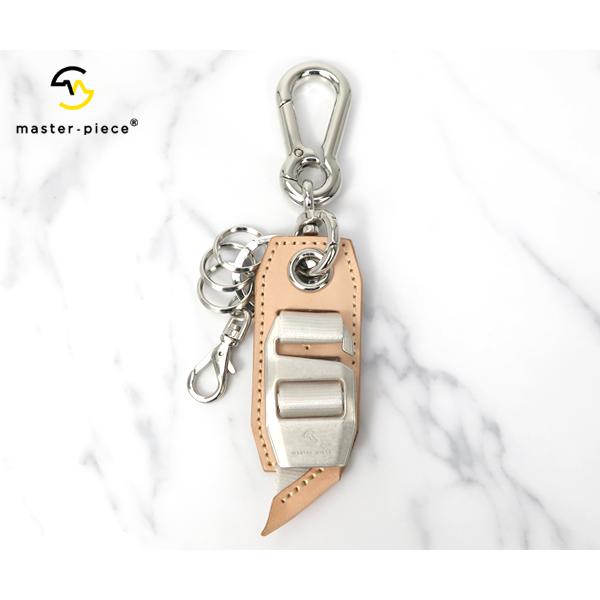 マスターピース キーリング/ベージュ メンズ フックバックルキーリング 02003 master-p...