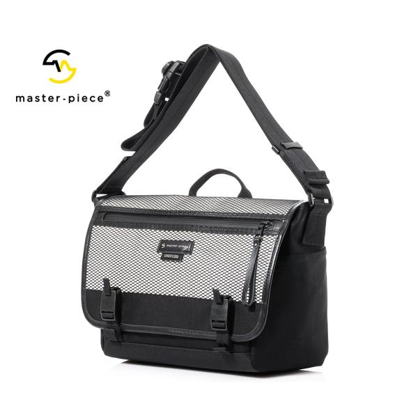 マスターピース SPACECOOL x master-piece ショルダーバッグ/ブラック メンズ...