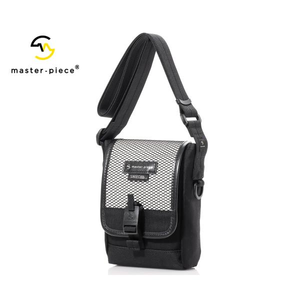 マスターピース SPACECOOL x master-piece ショルダーポーチ/ブラック メンズ...